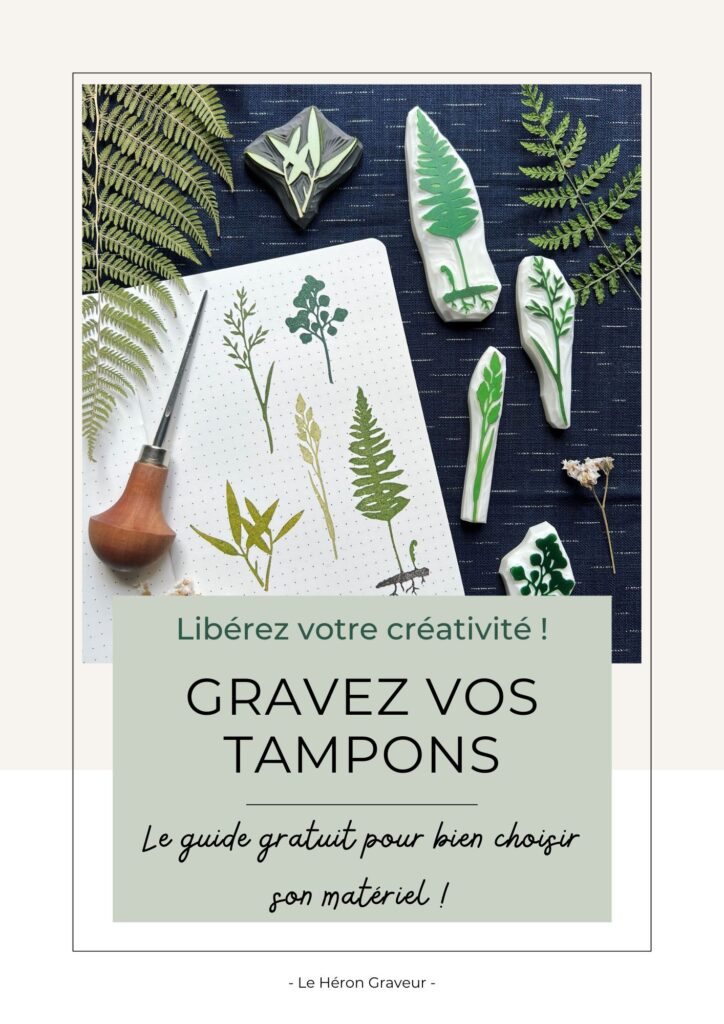 Comment graver des tampons ? Guide gratuit pour choisir son matériel, idées de créations et conseils pour graver