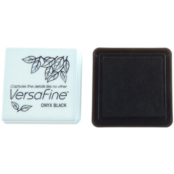 Encre VersaFine noire Onyx Black Tsukineko pour tampons