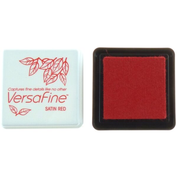 Encre VersaFine rouge satin red Tsukineko pour tampons