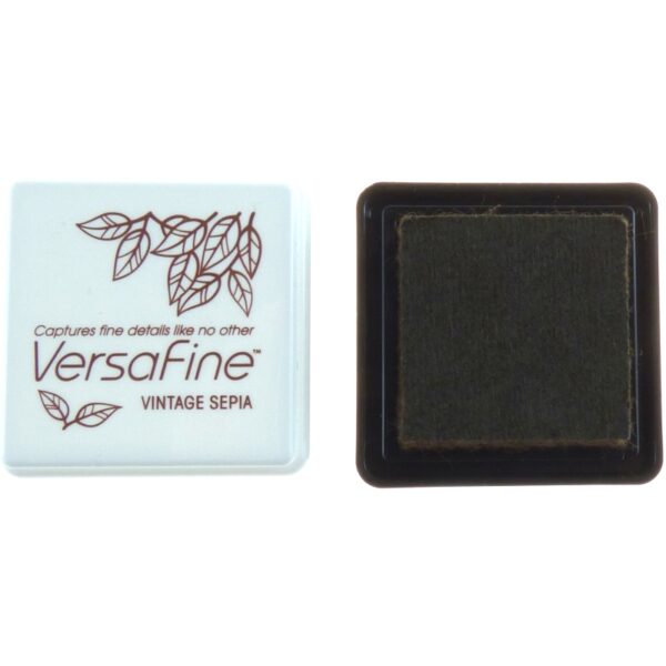 Encre VersaFine marron Vintage Sepia pour tampons Tsukineko