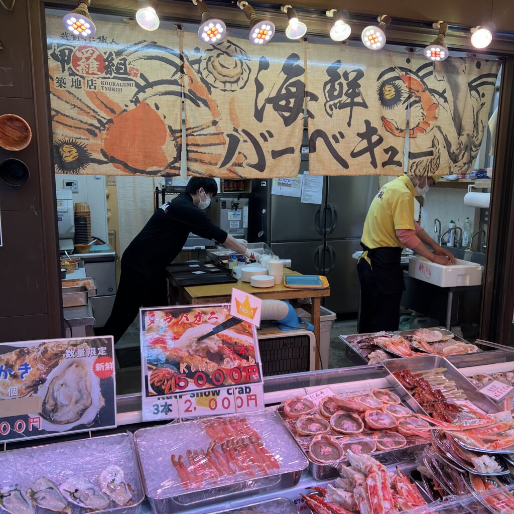 Tokyo marché aux poissons de Tsukiji