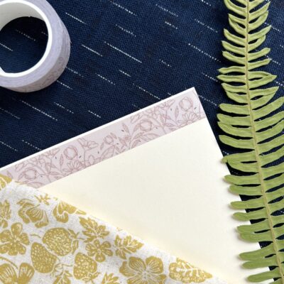 Masking tape « Fleur douceur »