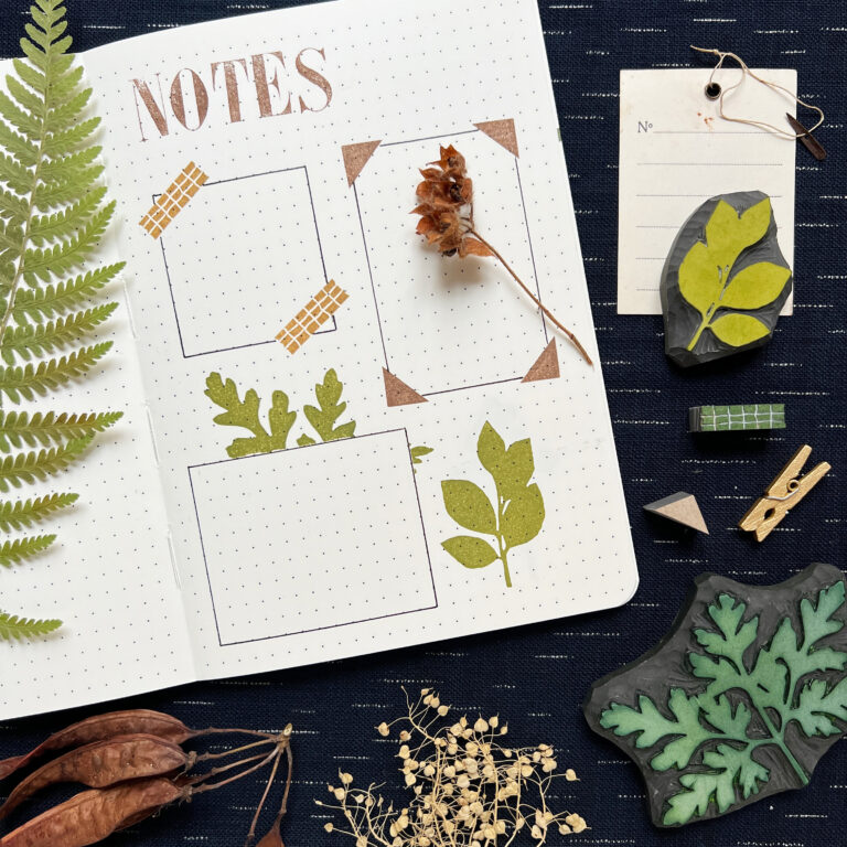 Lire la suite à propos de l’article Graver des tampons pour son bullet journal : 10 idées