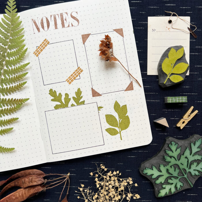 Graver des tampons pour son bullet journal : 10 idées