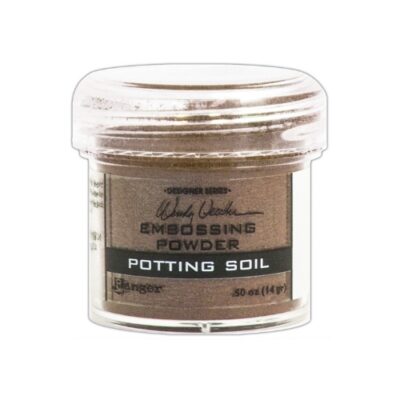 Poudre à embosser marron « Potting soil »