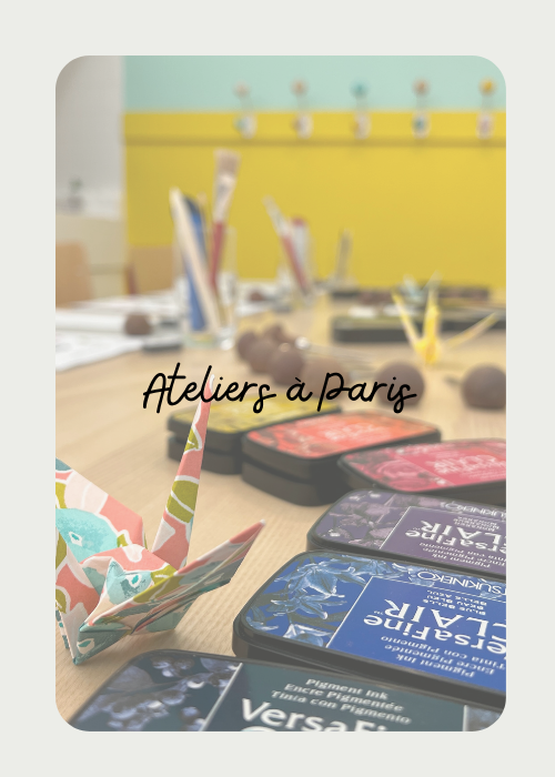 Atelier DIY tampons à Paris chez Adeline Klam