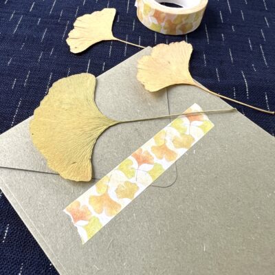 Masking tape « Feuilles de ginkgo »