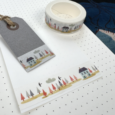 Masking tape « Maison bleue »