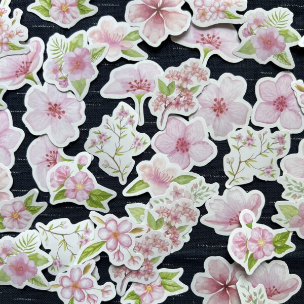 Stickers fleurs sakura japon
