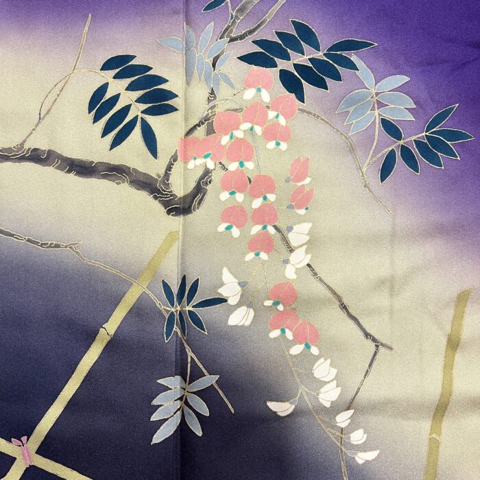 Les motifs floraux des tissus japonais