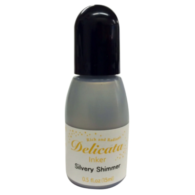 Recharge d’encre Delicata « Argent chatoyant »