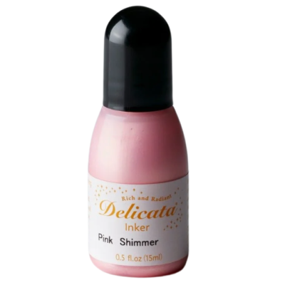 Recharge d’encre Delicata « Rose scintillant »