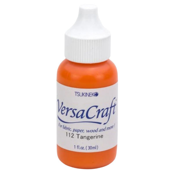Bouteille d'encre pour recharger un encreur VersaCraft orange Tangerine