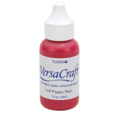 Recharge d’encre VersaCraft rouge « Poppy red »
