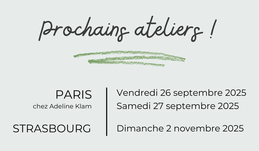 Atelier créatif à Paris et Strasbourg, gravure de tampons avec Le Héron Graveur