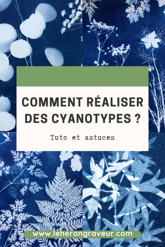 Comment faire des cyanotypes, article de blog