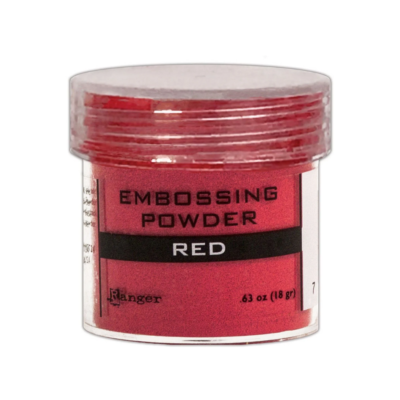 Poudre à embosser rouge « Red »
