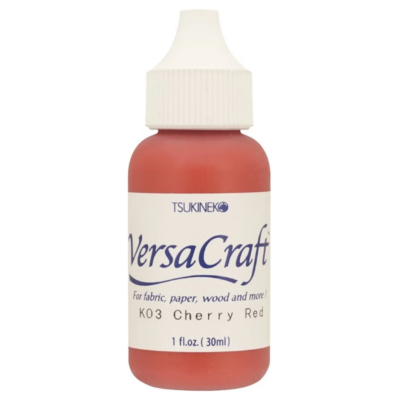 Recharge d’encre VersaCraft rouge « Cherry red »