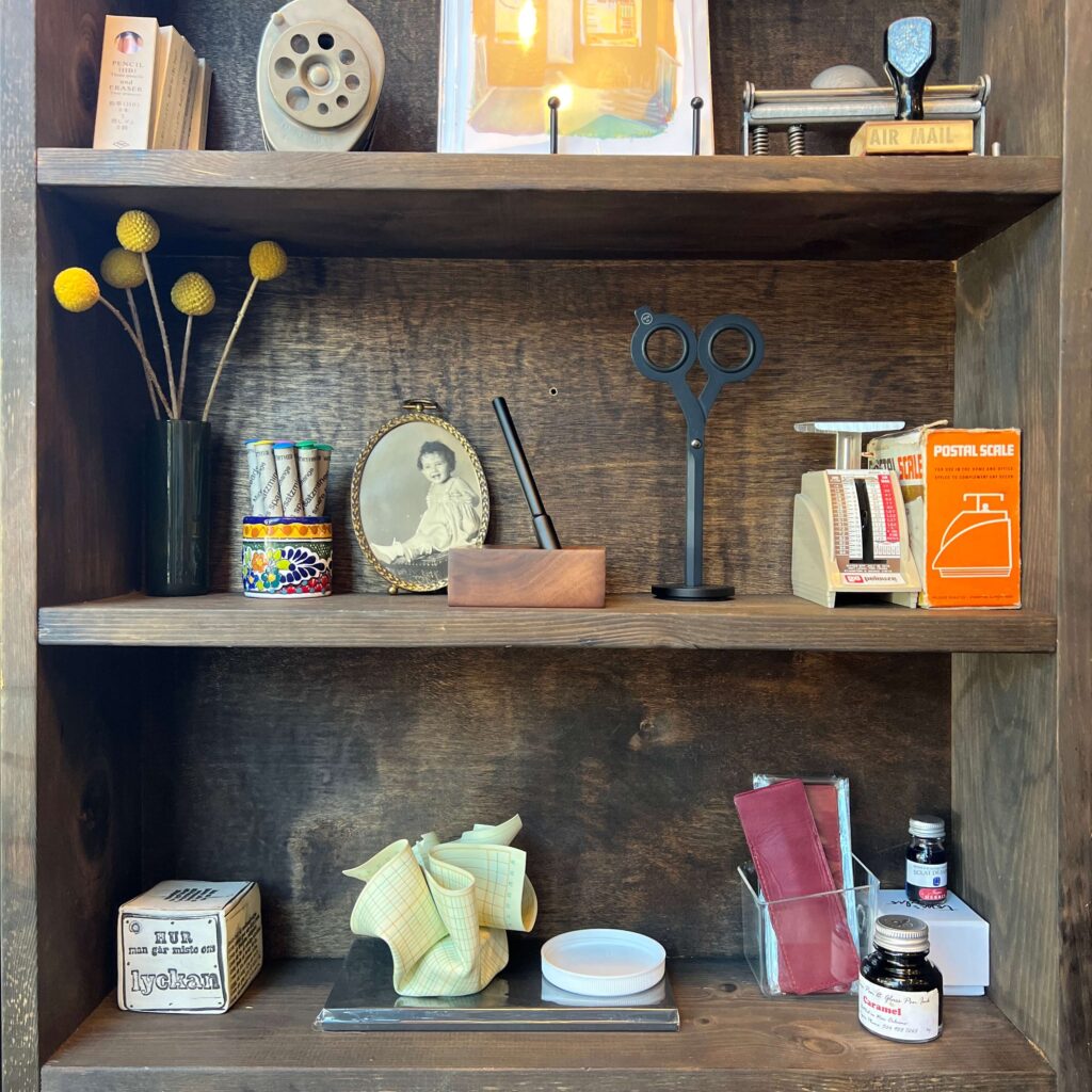 Papeterie The analog stationer à New York, articles vintage retro