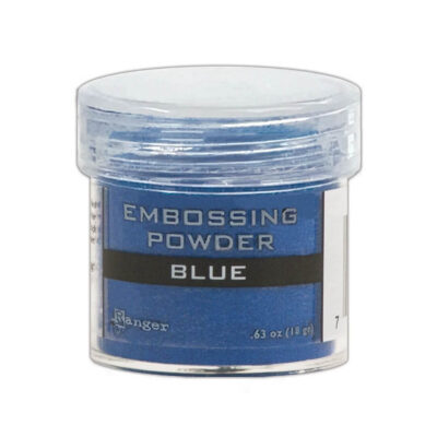 Poudre à embosser bleue « Blue »