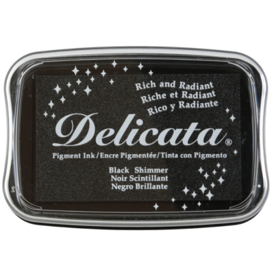Grande encre Delicata « Noir scintillant »