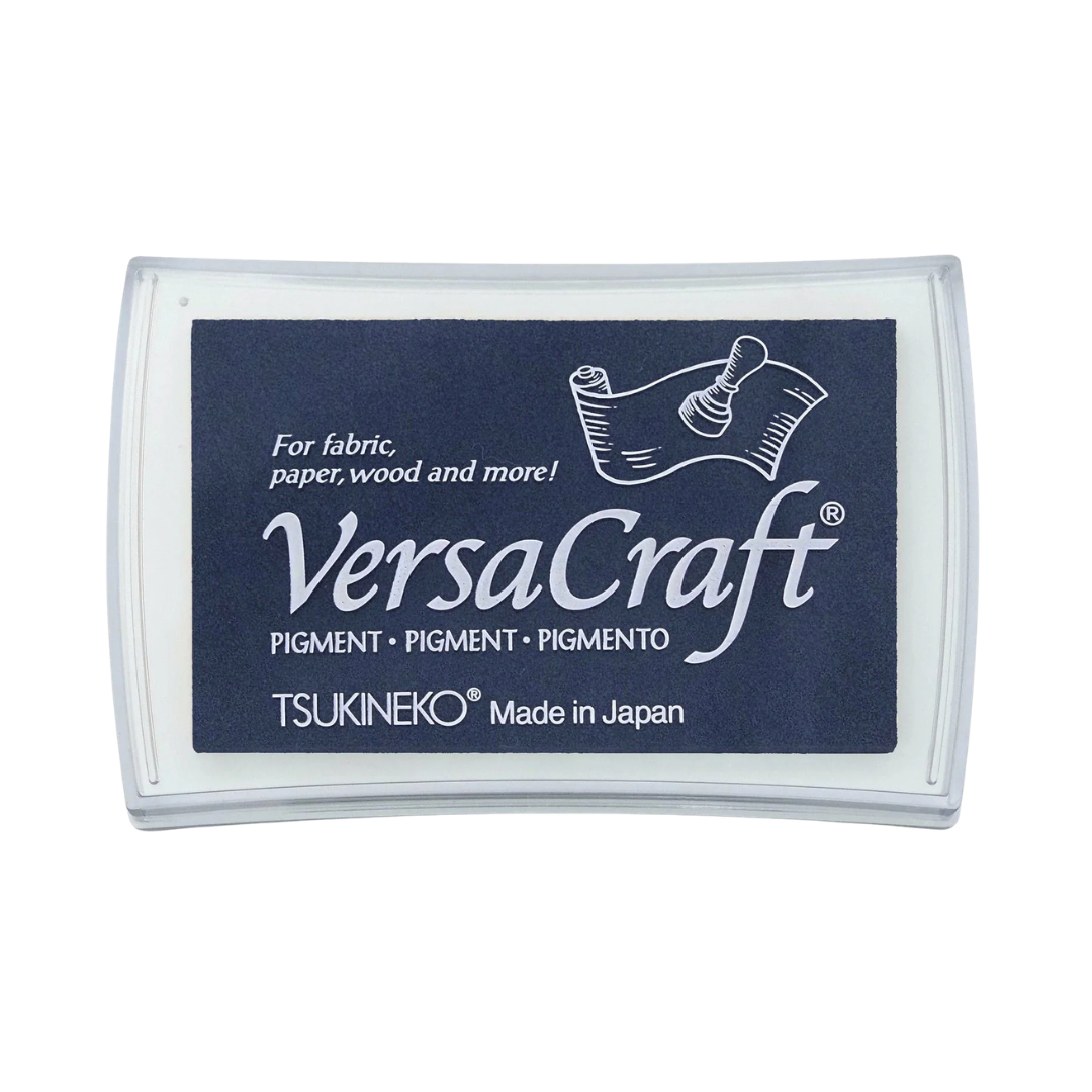 Encreur VersaCraft bleu denim grand format pour tampons