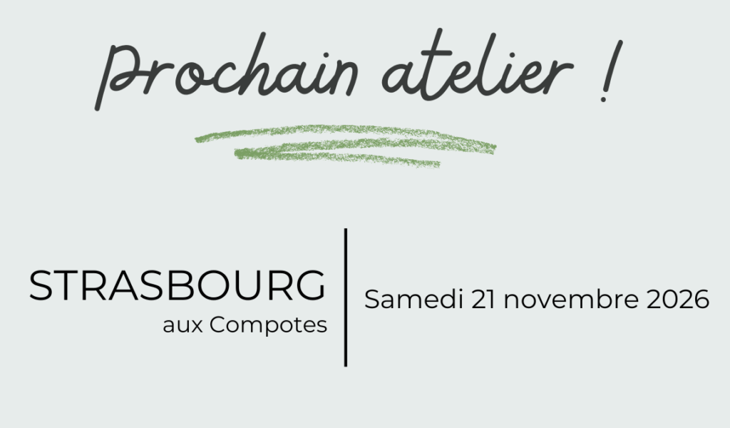 Atelier créatif à Strasbourg, 21 novembre 2026